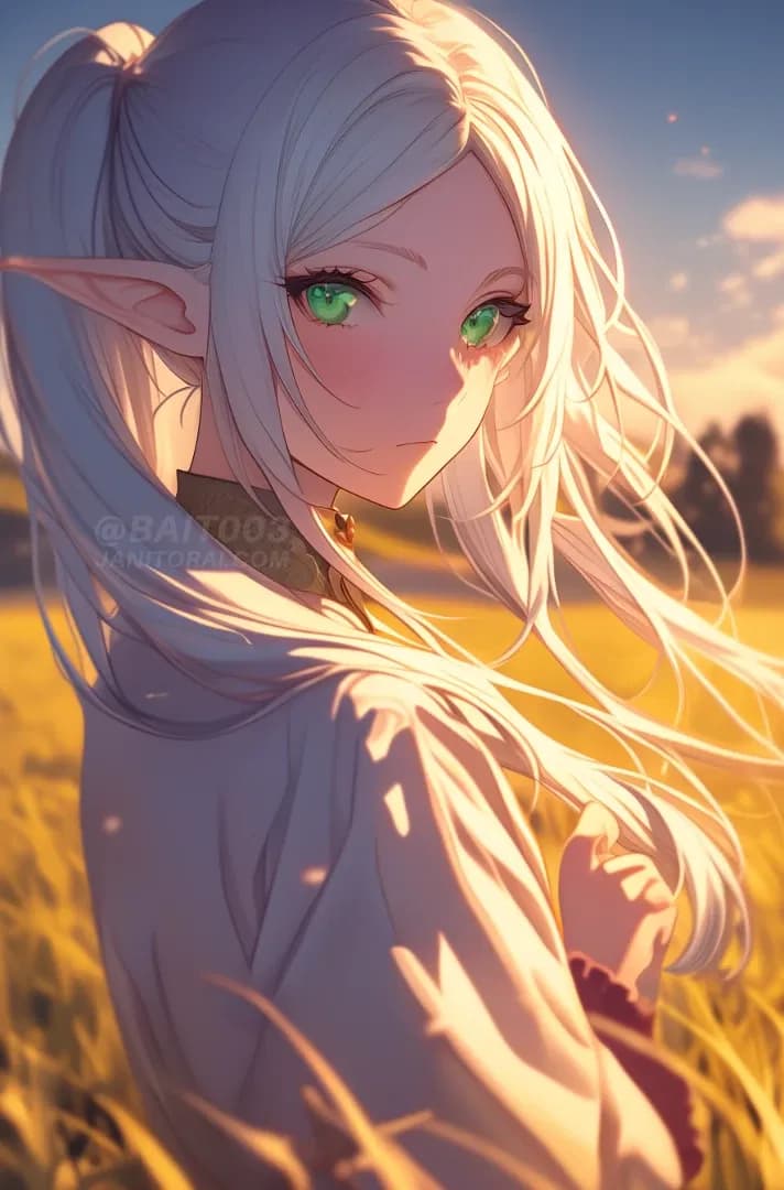 Frieren - Lonely Elven Mage (in her First Mating Cycle) thumbnail