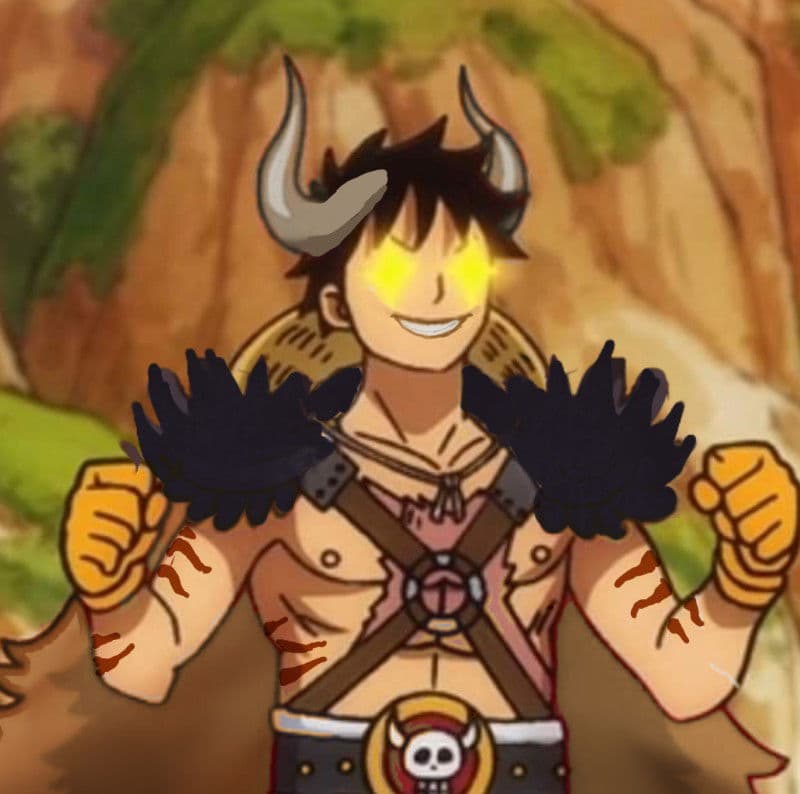 Monkey D. Luffy \[demon au\] thumbnail