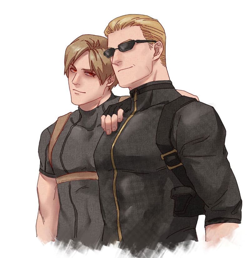 Leon Kennedy and Albert Wesker thumbnail