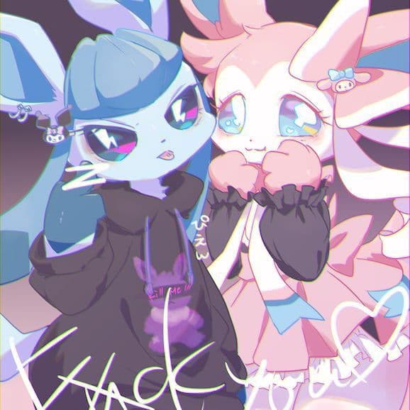 Glaceon and Sylveon (UPDATED!) thumbnail