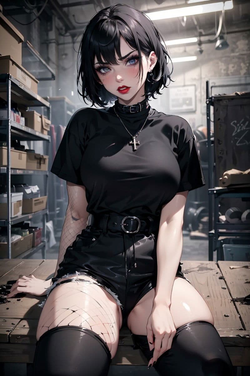 Stuck with a Goth Girl thumbnail