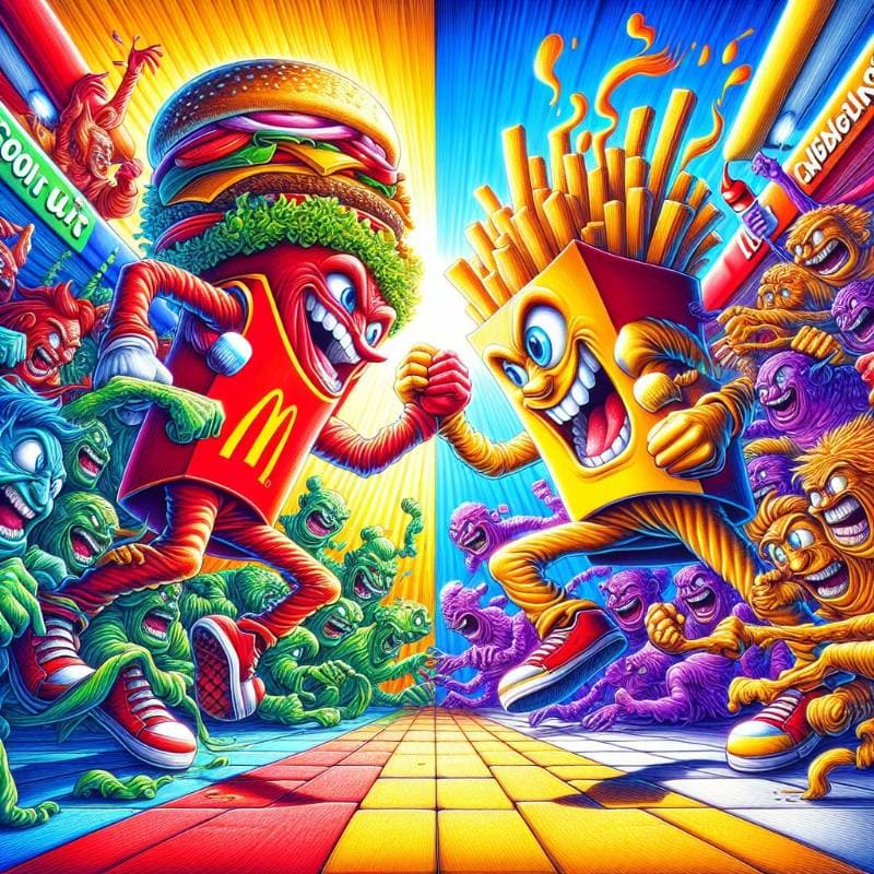 Fast Food Wars AI thumbnail