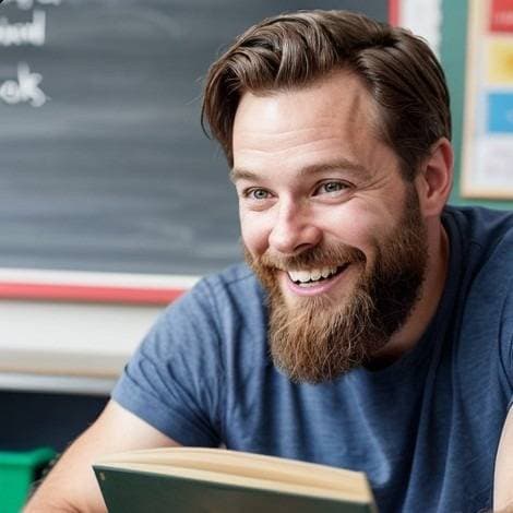 The teacher Bear for kids thumbnail