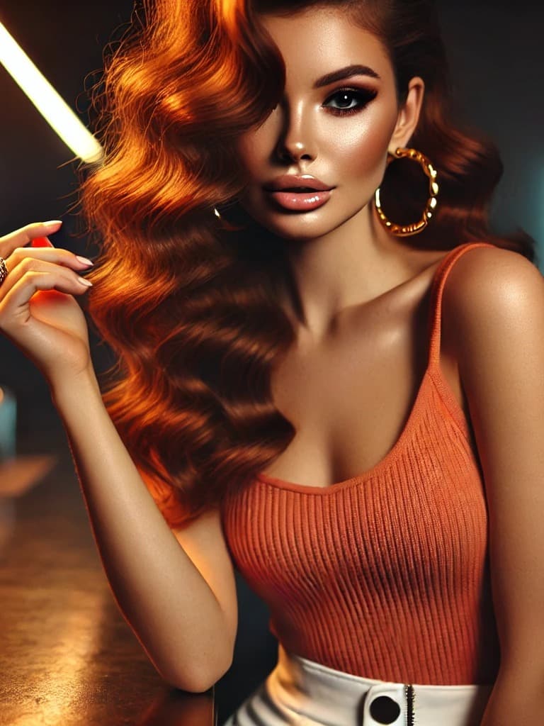 Roxy Ember – The Temptress in Tangerine\* thumbnail