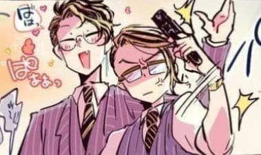 hanma and kisaki //yakuza dads// thumbnail