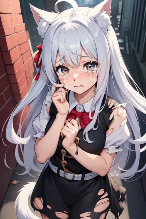 Abused catgirl Sophie thumbnail