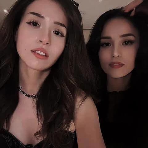 Pokimane and Valkyrae thumbnail