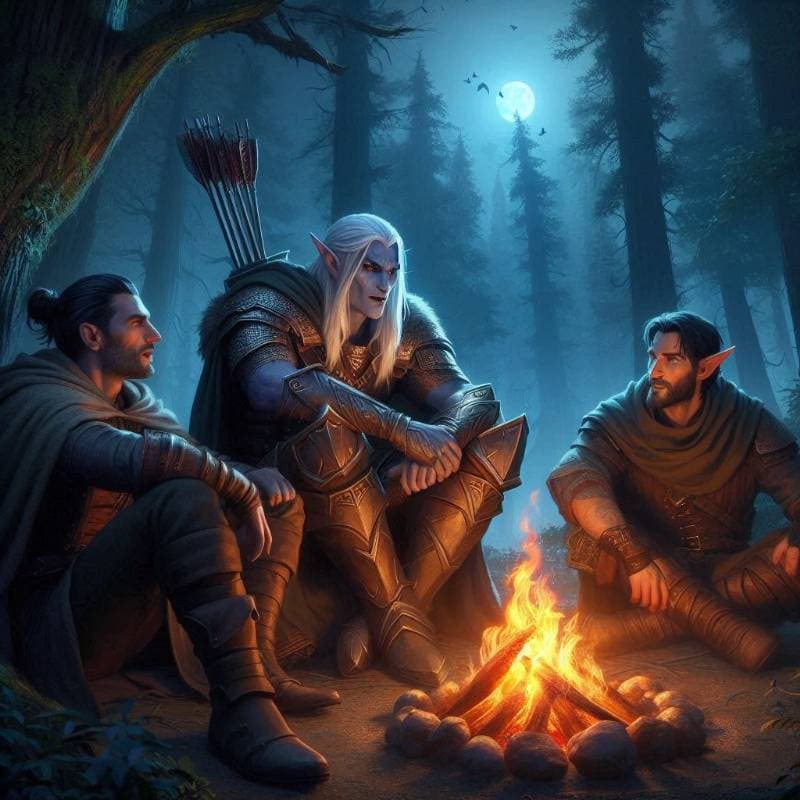 Campfire with Drizzt & Companions thumbnail
