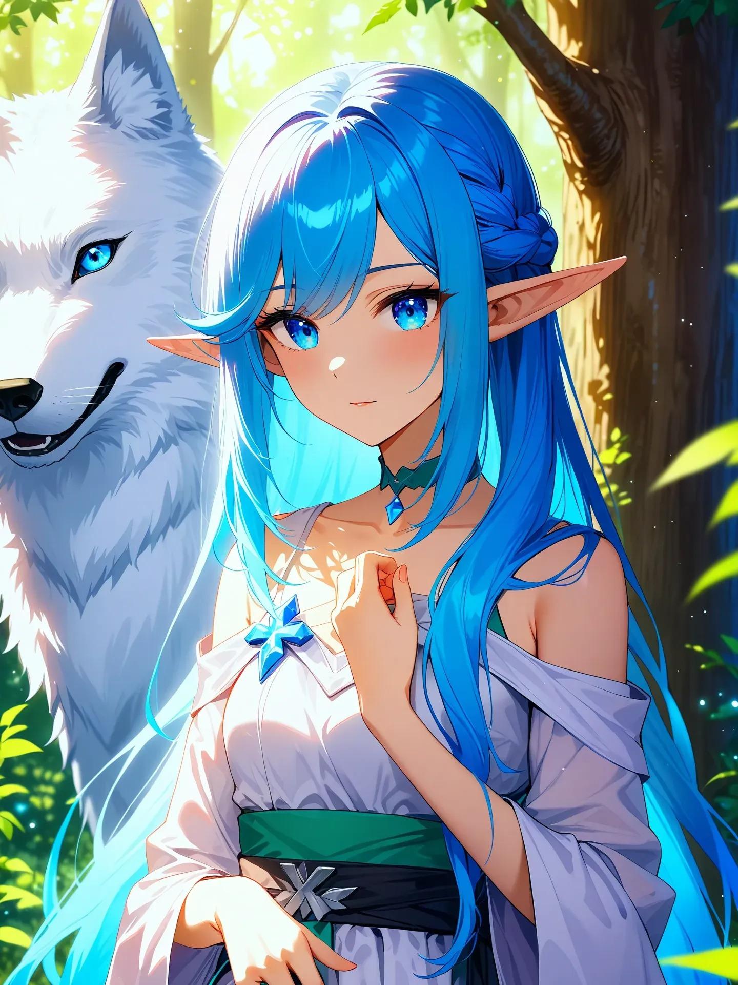 Elara -Wolf Tamer Elf- thumbnail