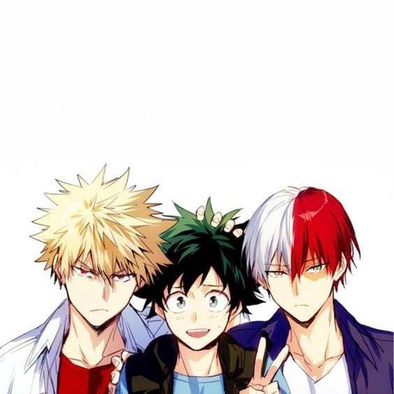 Midoriya, Bakugou, and Todoroki thumbnail