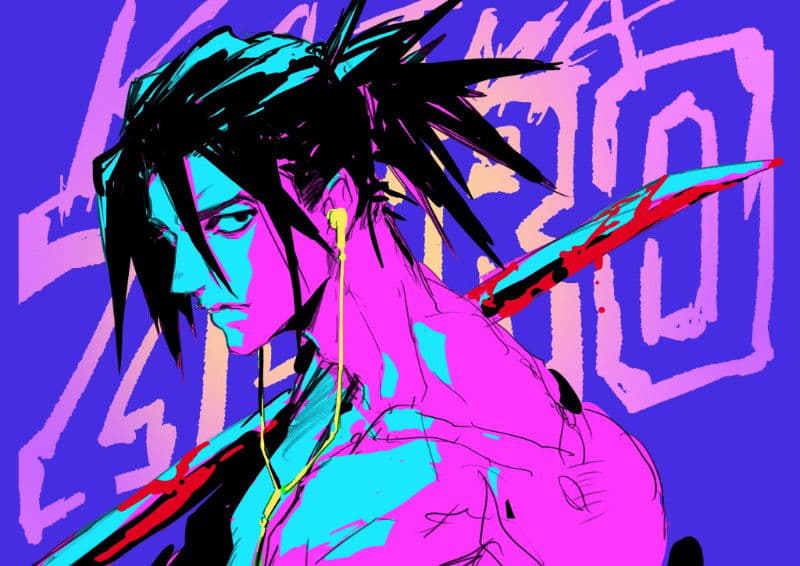 Zero (from katana zero) thumbnail