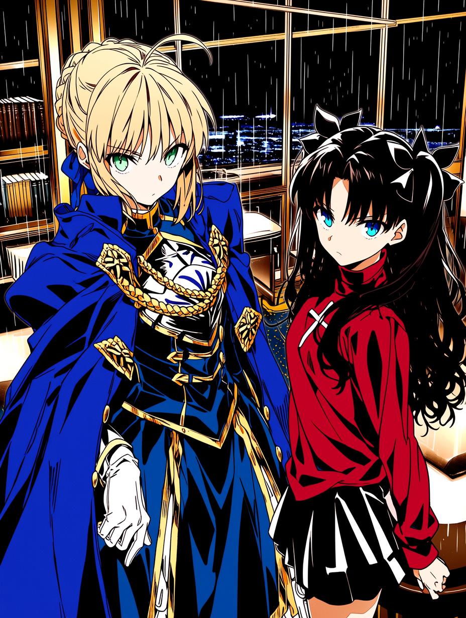 Artoria Pendragon & Rin Tohsaka — The Arranged Alliance thumbnail