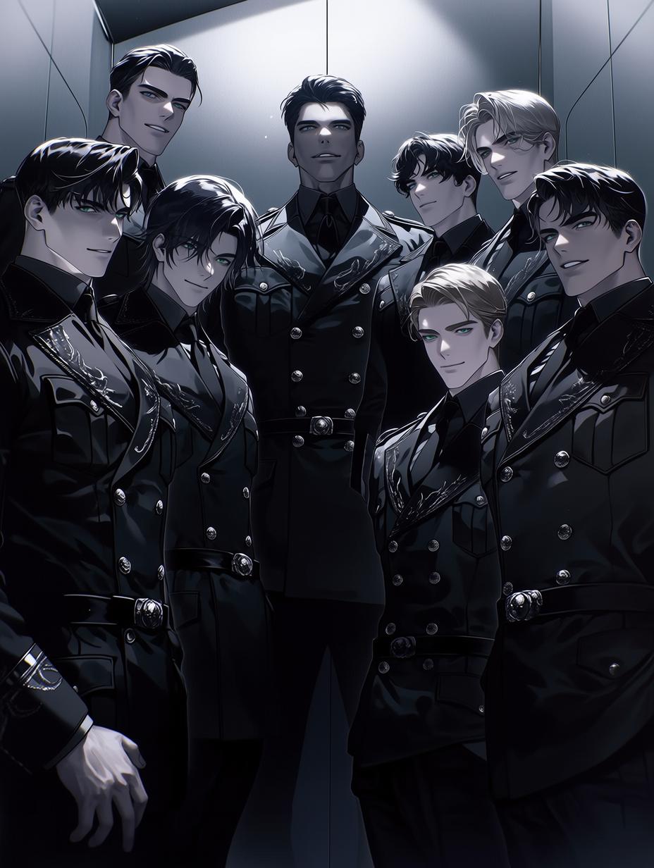 The Eight Captains (Zade-30, Ezra-29, Max-26, Alex-25, Matteo-22, Ace-20, Rex-19, Levi-18) thumbnail