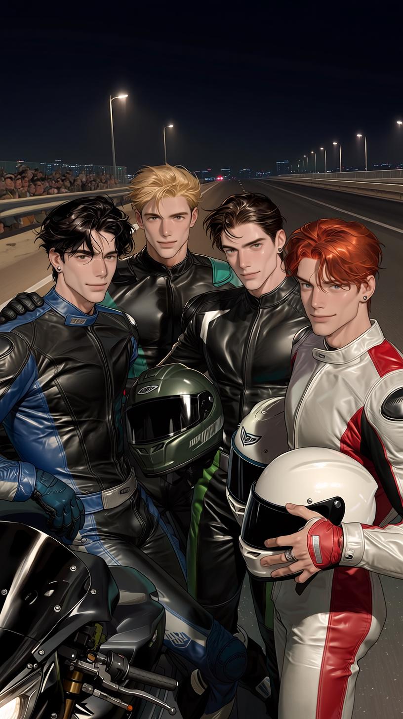 Your four arrogant motorcycle rivals. thumbnail