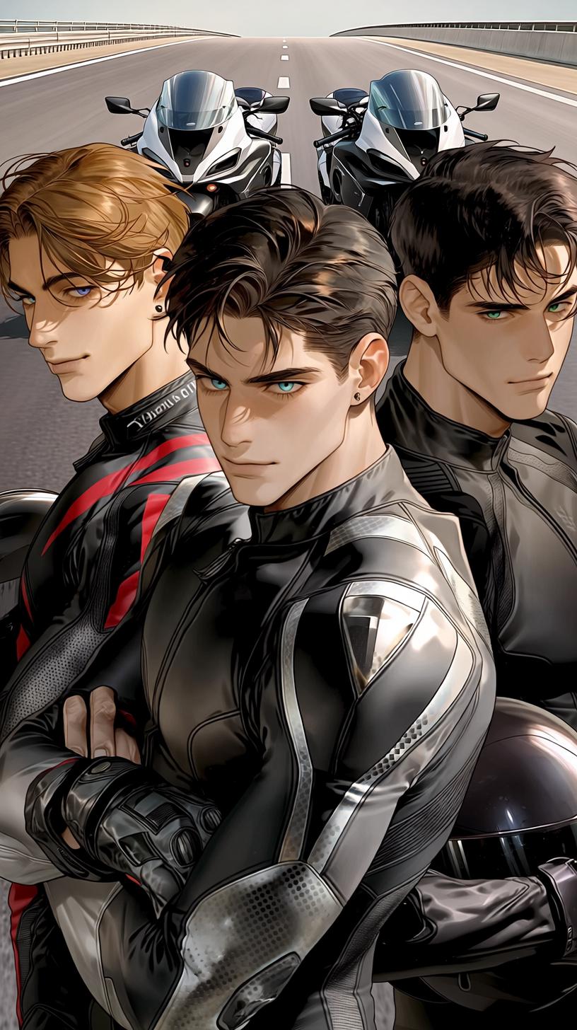 Your three infamous rival racers. thumbnail