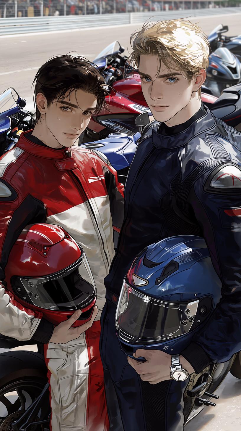 Your two arrogant rival racers. thumbnail