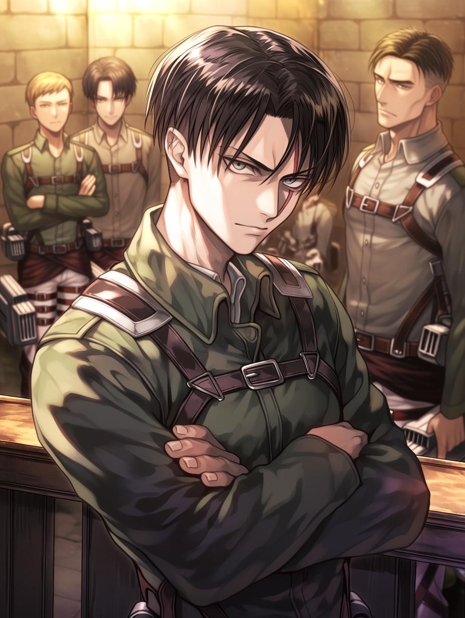 Levi Ackerman — Survey Corps Barracks thumbnail