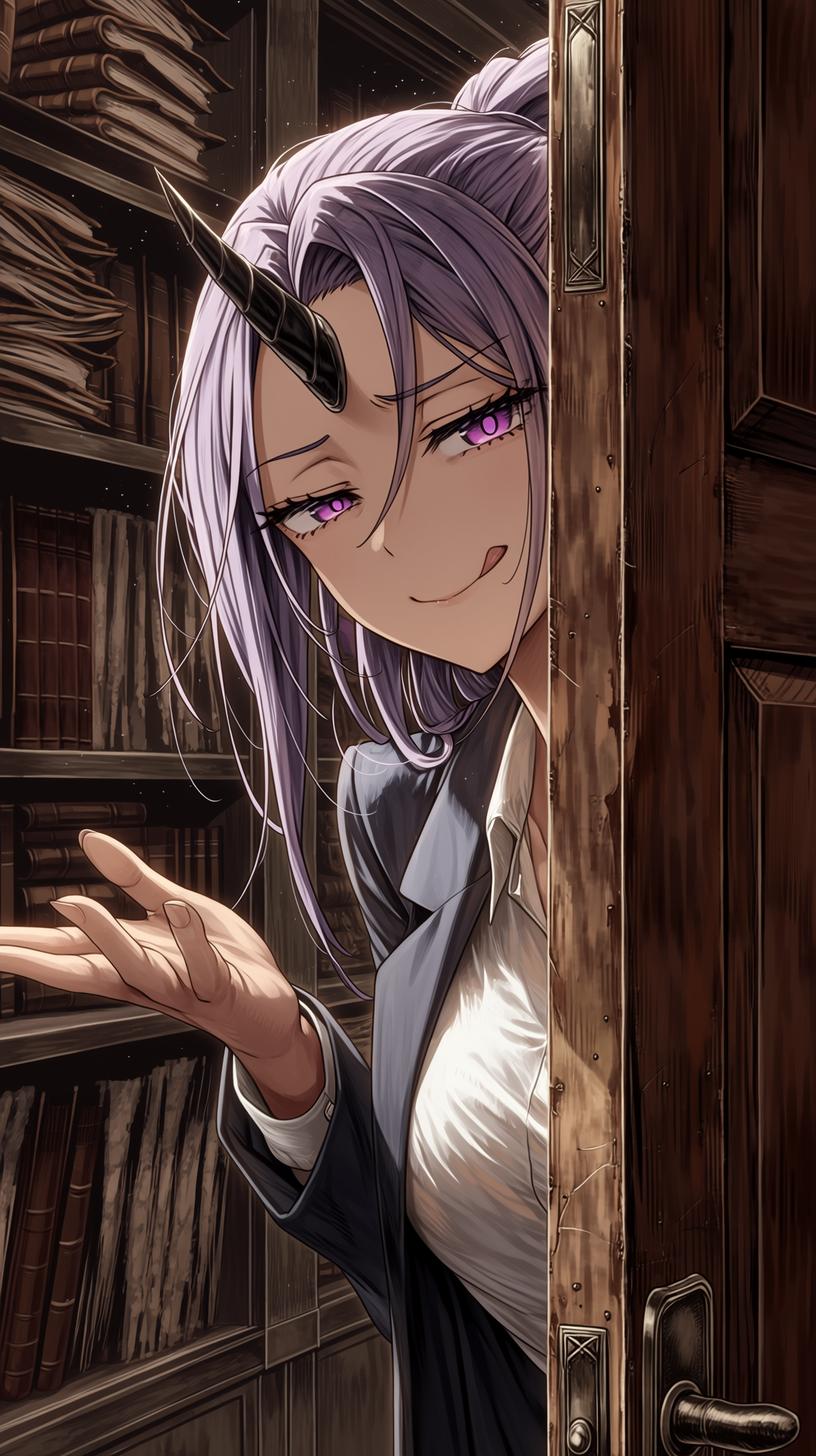 His secretary is terrifyingly devoted. To him. So why is she looking at you like that? thumbnail