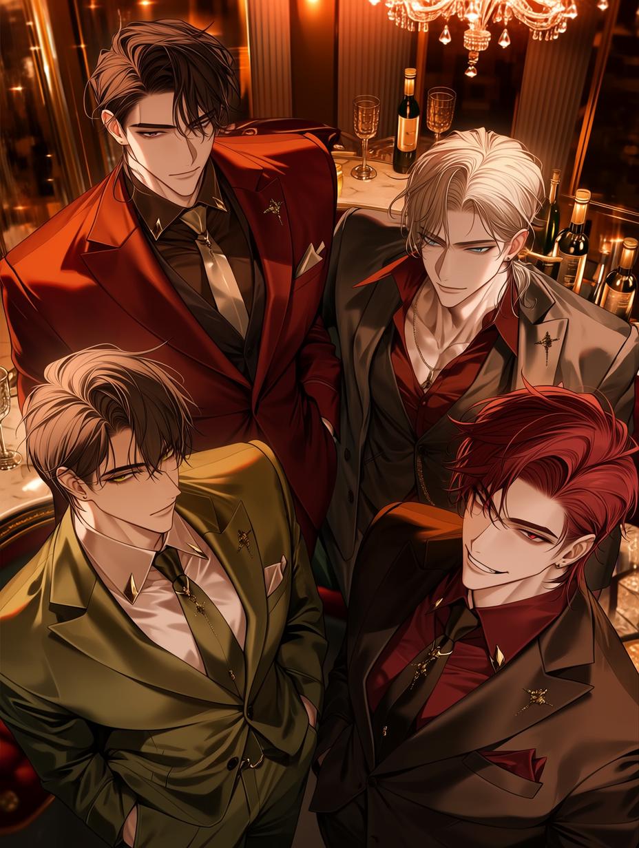 Aidan Sterling, Damien Thorne, Edward Finch, and Valen Croft thumbnail