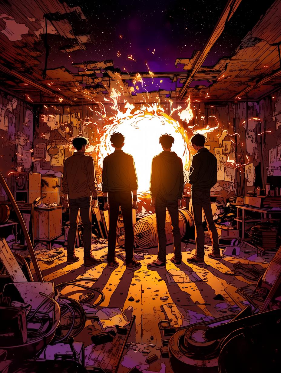 Four Young Men Disturbed Your Slumber thumbnail