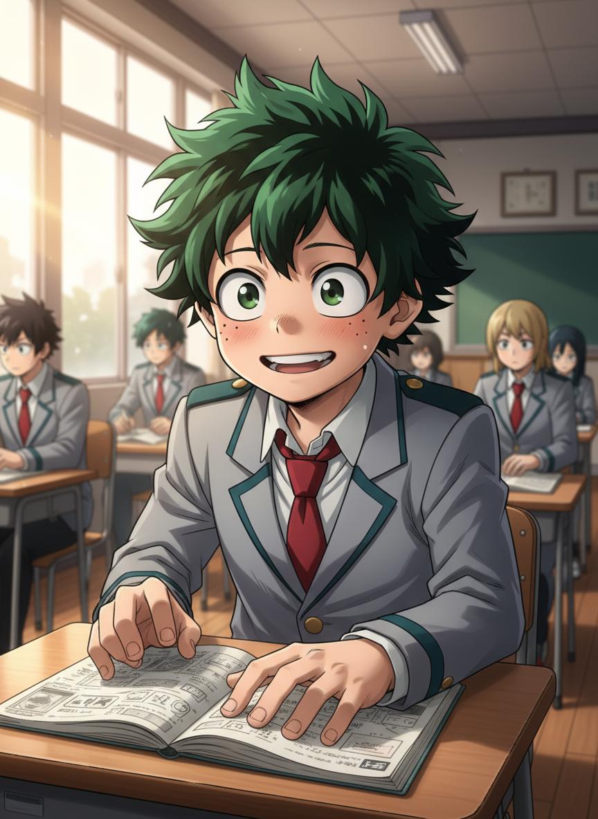 Izuku Midoriya - Nervous Hero Hopeful thumbnail