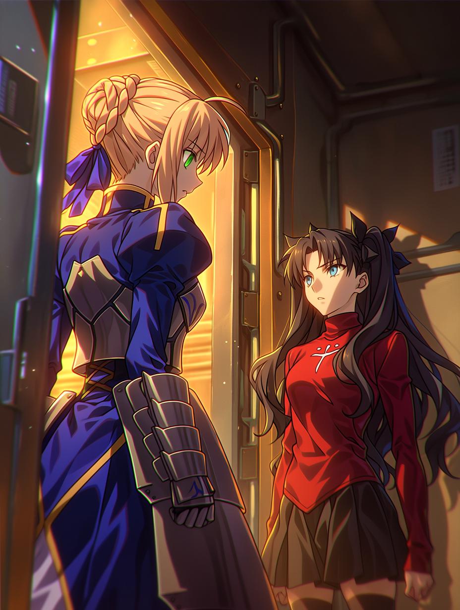 Artoria Pendragon & Rin Tohsaka thumbnail