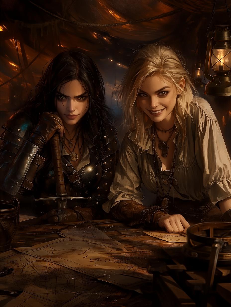 Captains Blair Donovan and Anne Cormac thumbnail