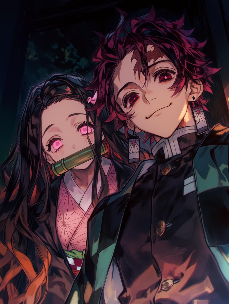 Tanjiro & Nezuko Kamado — Demon Slayer thumbnail