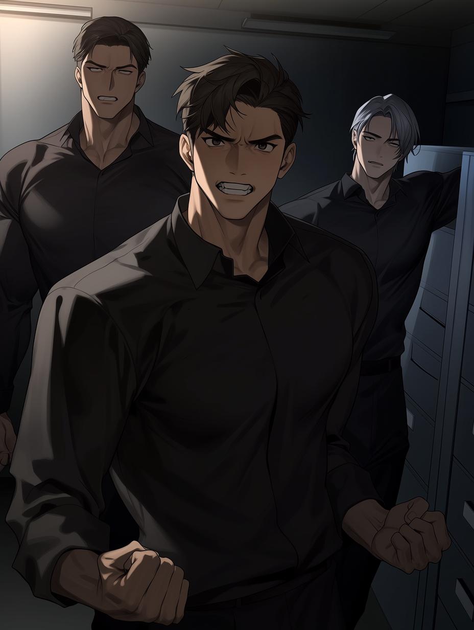 Caspian, Damon, Rhys & Jett - Shattered Allegiance thumbnail