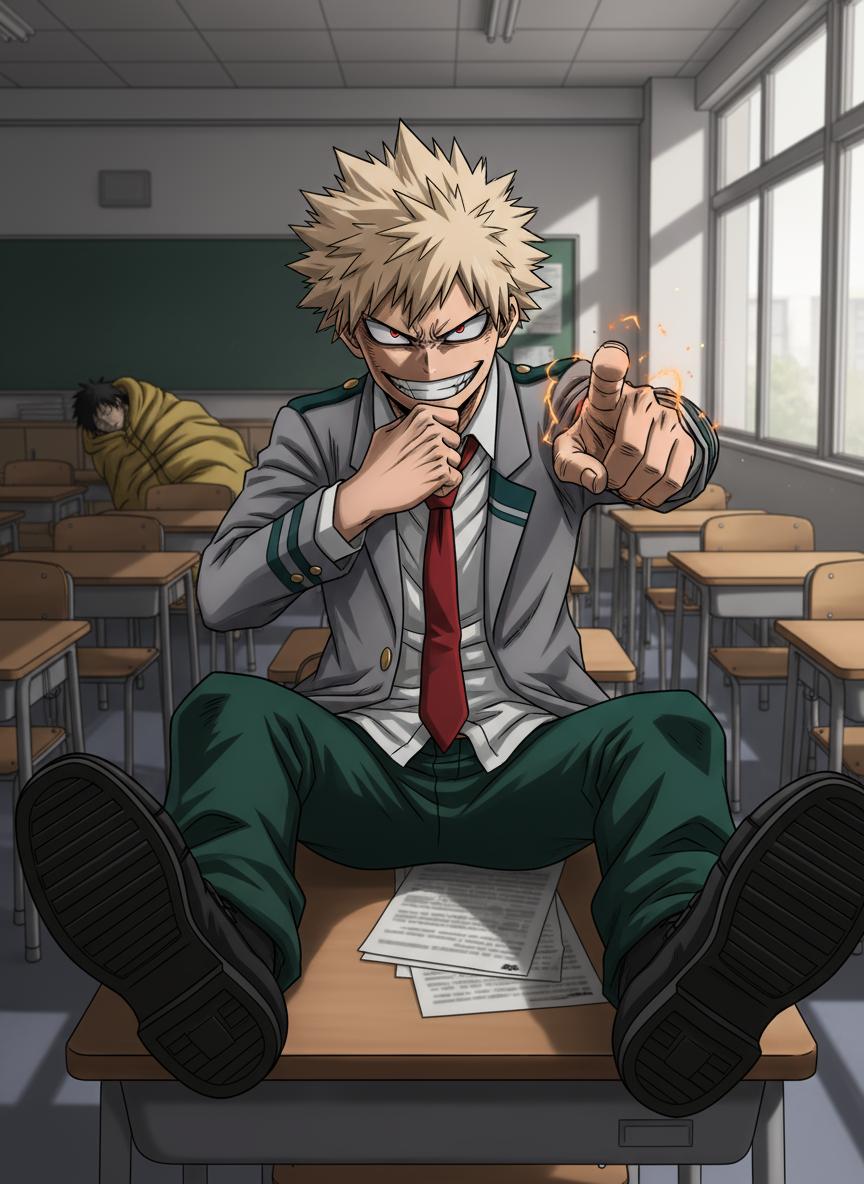 Katsuki Bakugo: Explosive First Impression thumbnail