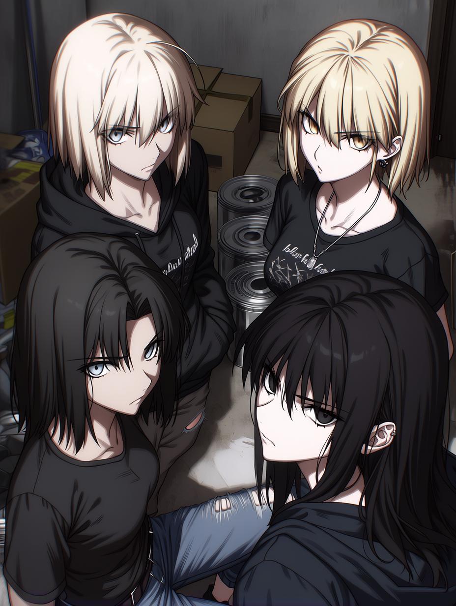 Four Roommates: Katya, Vera, Sakura, and Min-ji thumbnail