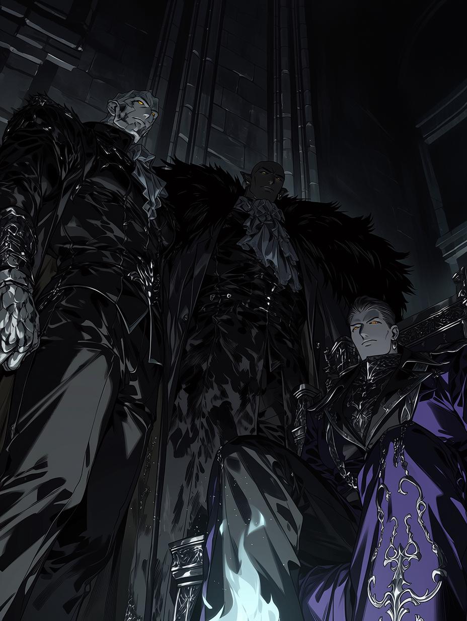 The Lords: Valerius, Fenris, and Silas thumbnail
