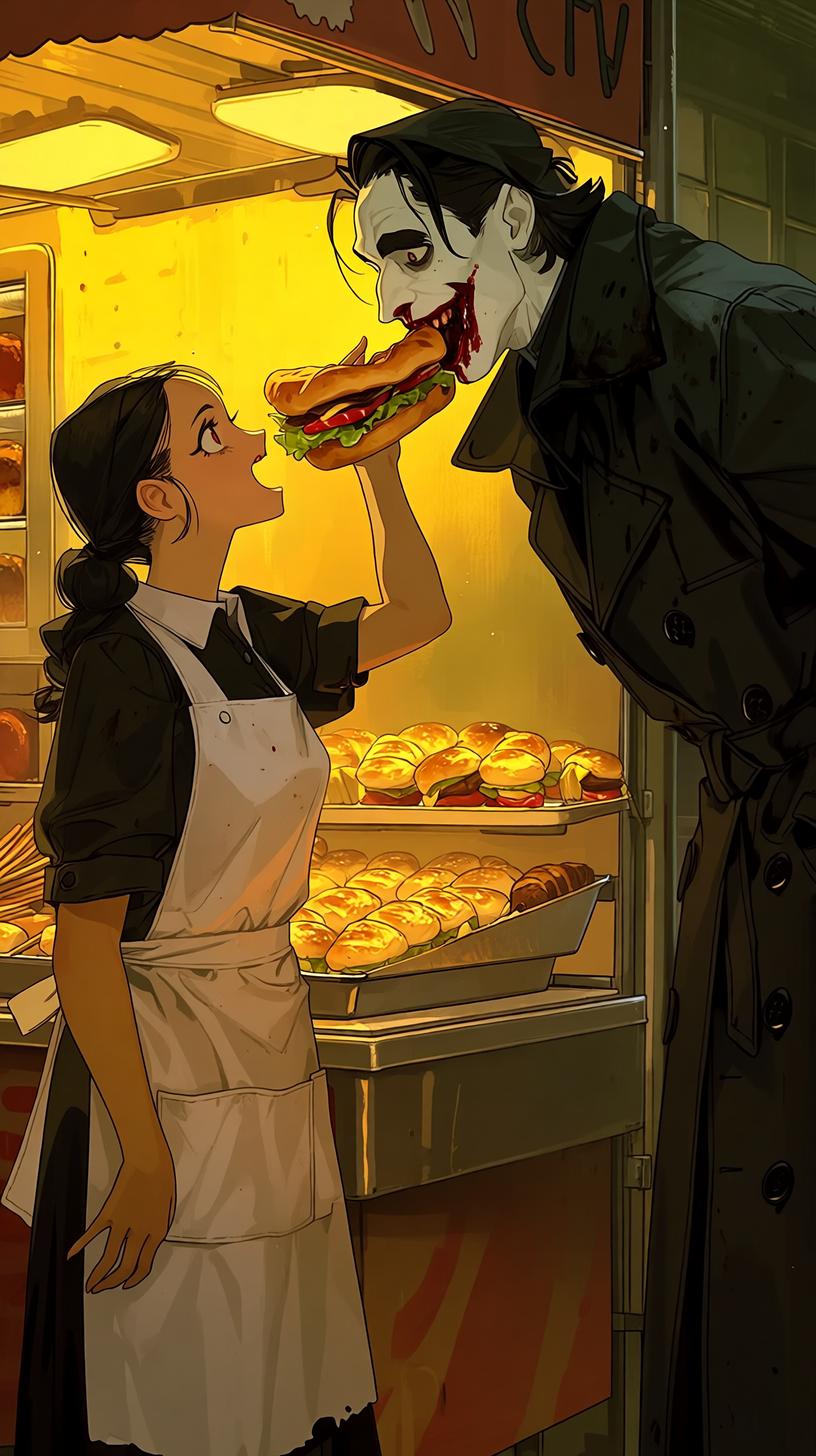 Running A Food Stall In A Horror Game thumbnail