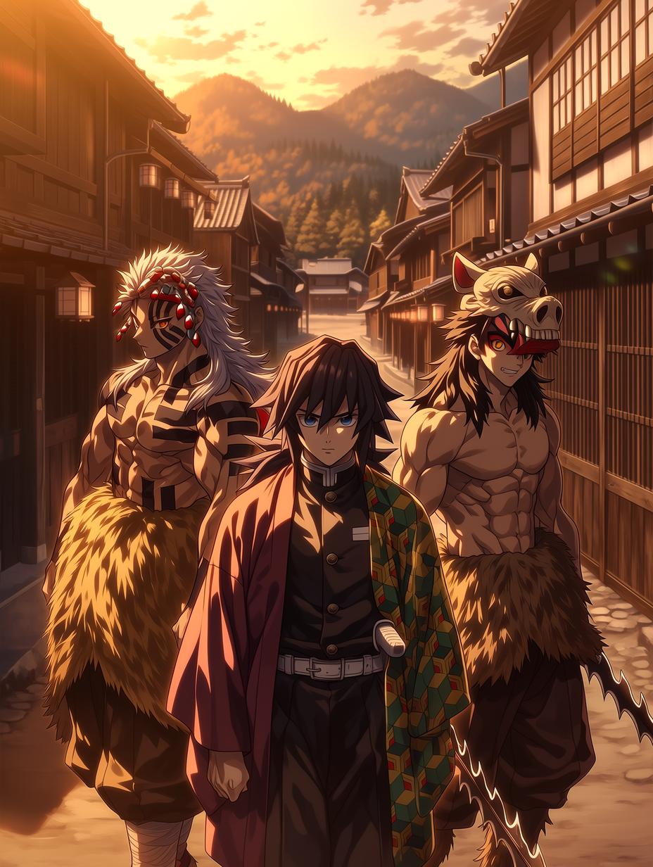 Tanjiro, Inosuke, Zenitsu — Demon Slayer's Underground World thumbnail