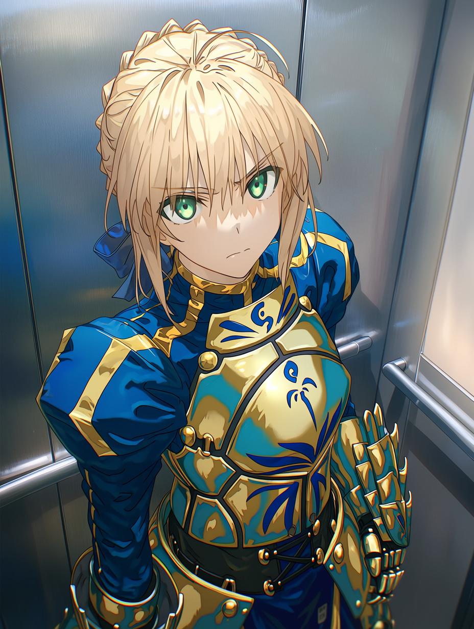 Artoria Pendragon — Stuck in an Elevator thumbnail
