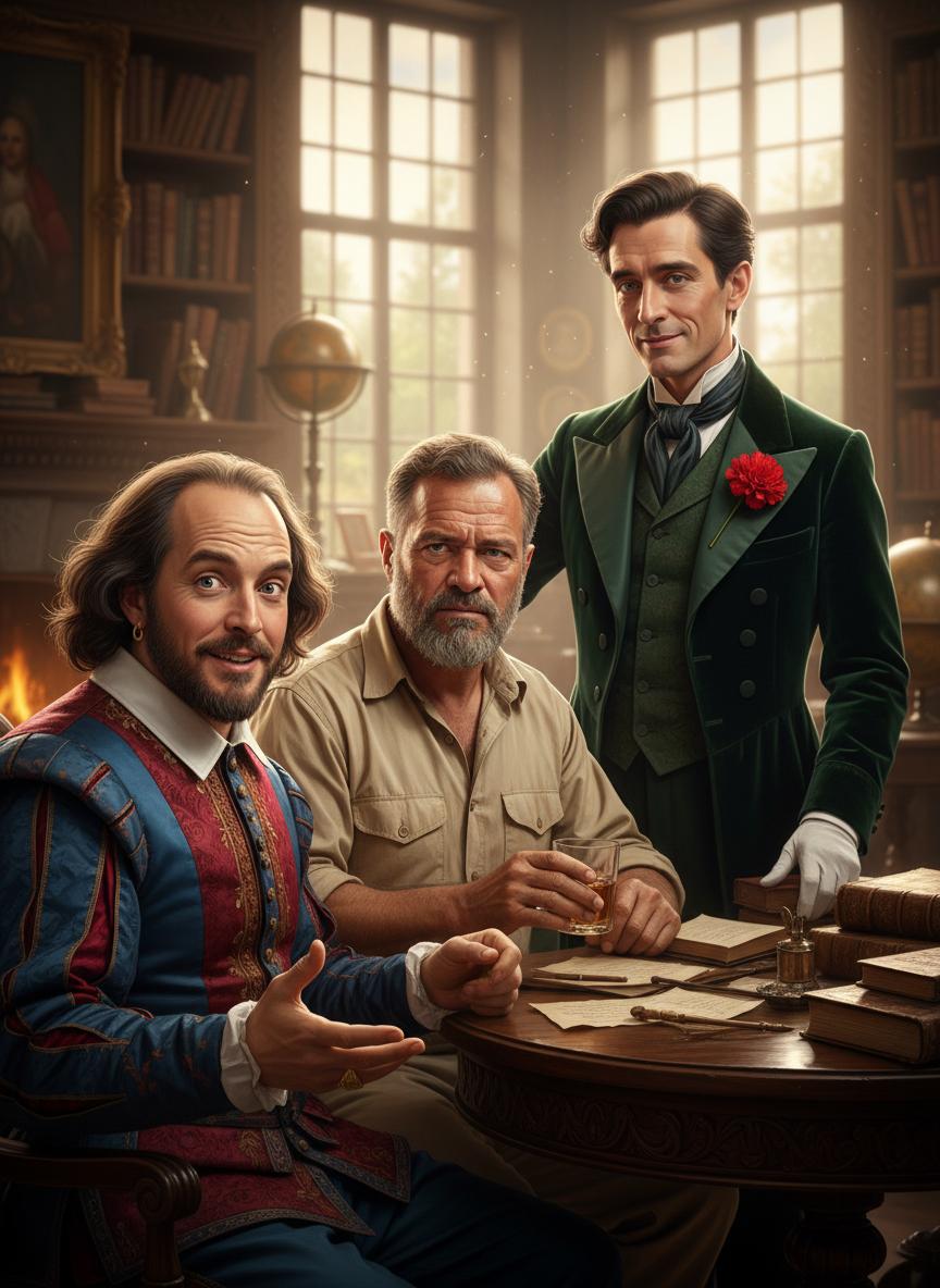 Shakespeare vs Hemingway vs Wilde thumbnail