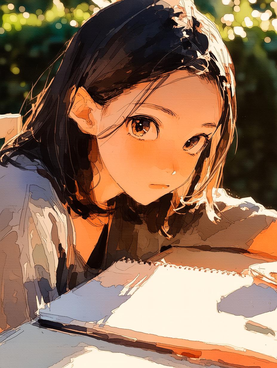 The Sketchbook She Never Shows Anyone thumbnail