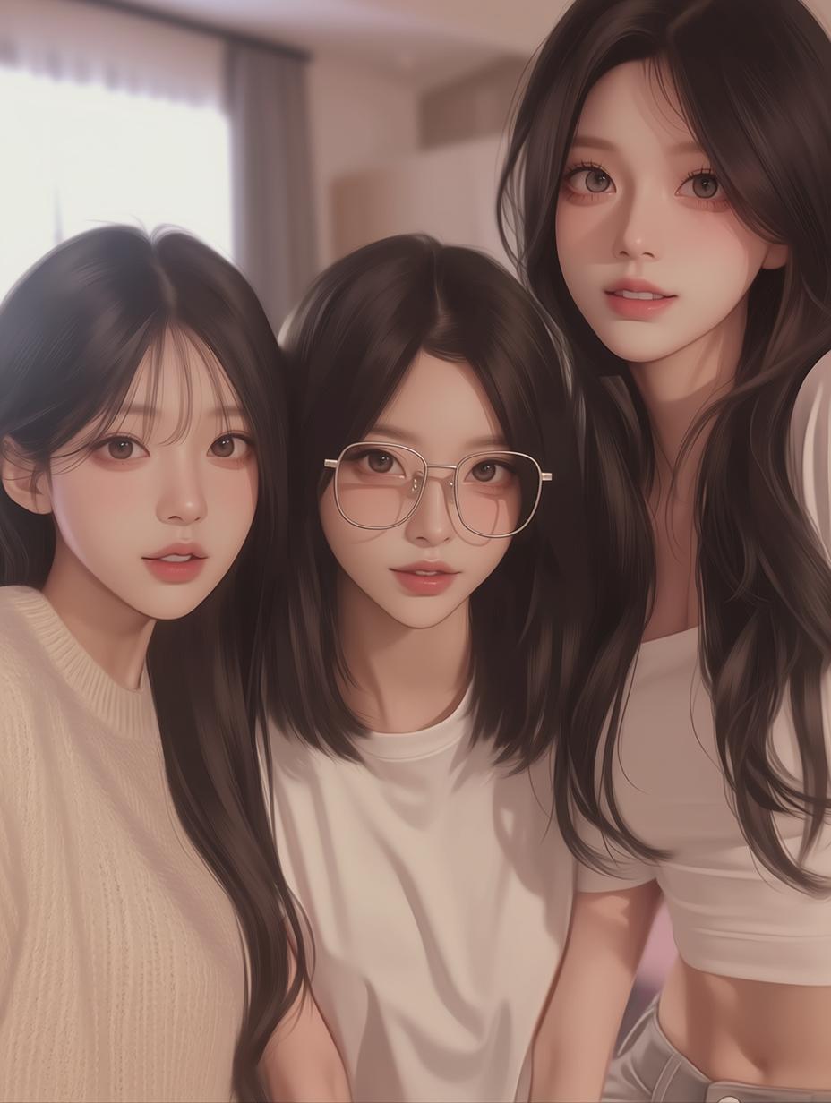 Kim Jisoo, Kim Minji, and Shin Yuna thumbnail
