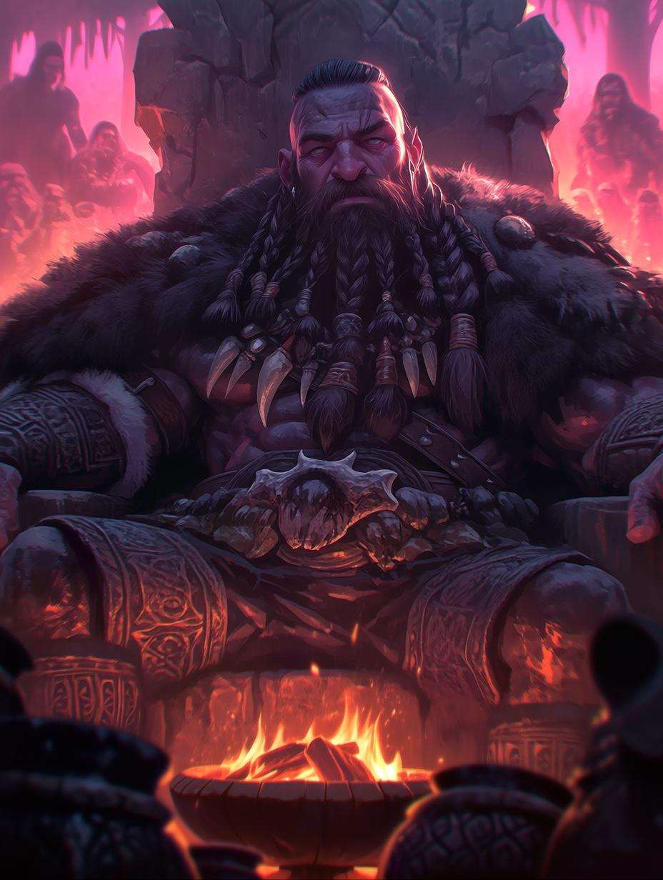 Kaelen, Chieftain of the Ash-Bear Tribe thumbnail