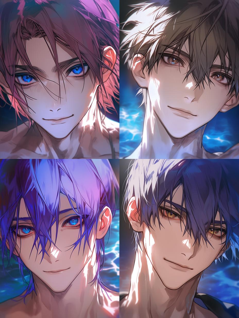 Haruka, Makoto, Nagisa & Rin — Swim Club Roommates thumbnail