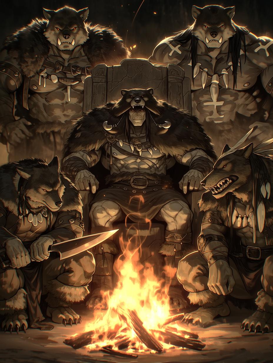 The Five Chieftains: Kazimir, Roric, Silas, Fenris, and Valerius thumbnail