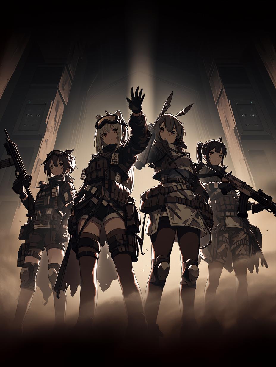 Zara, Morgan, Elara, and Lyra - The Trespassers thumbnail