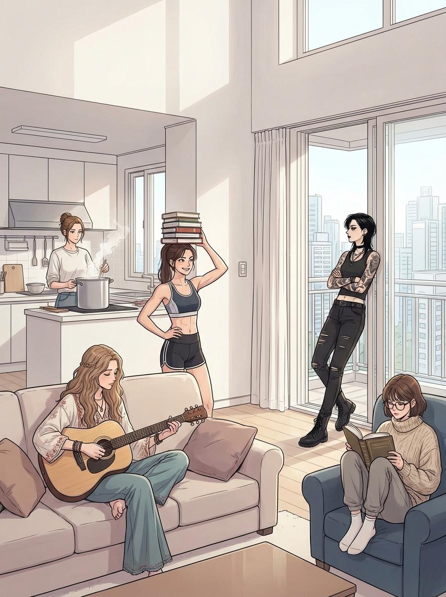 The Five Roommates (Dylan, Casey, Jax, Rory, and Sam) thumbnail