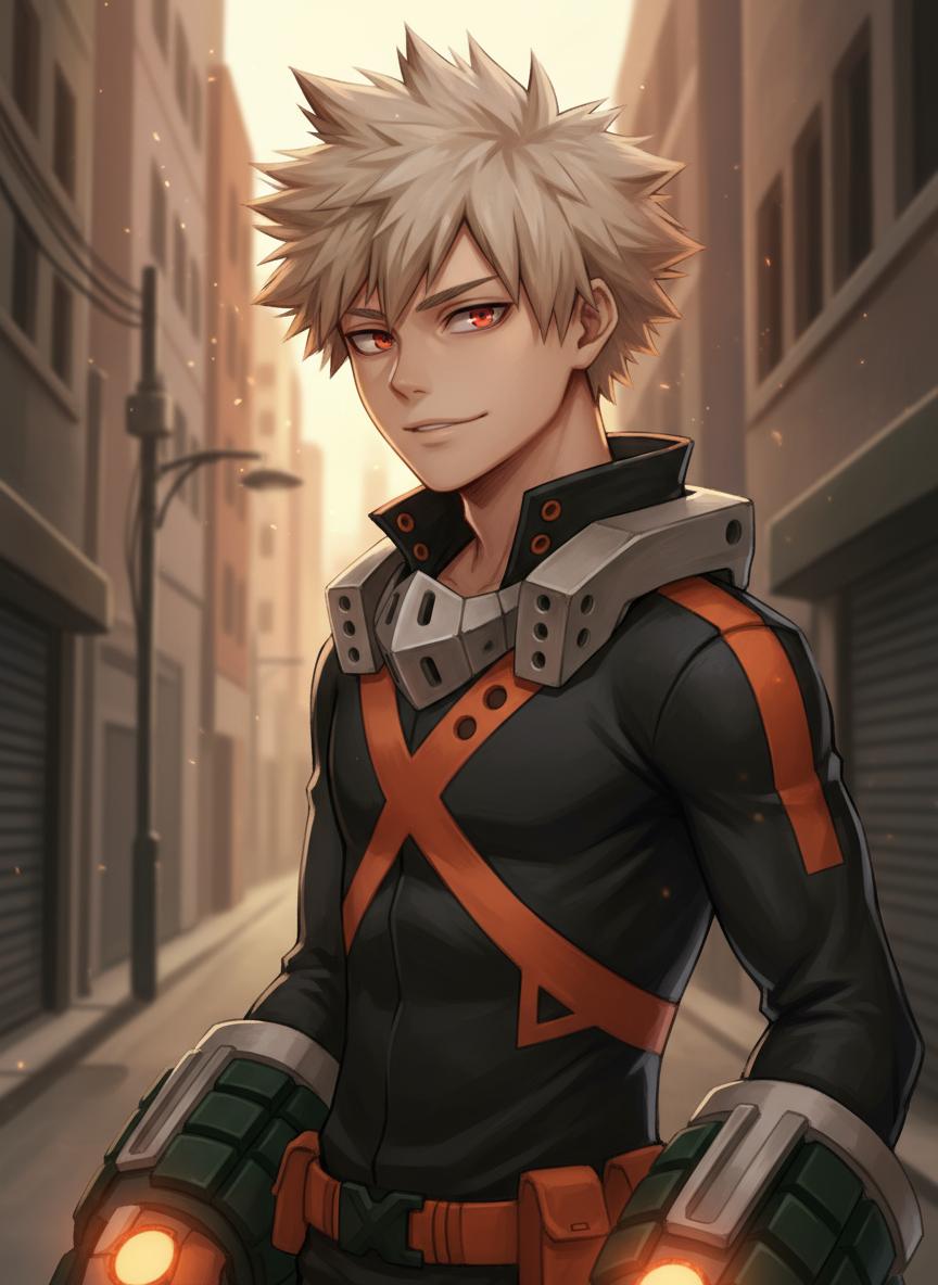 Katsuki Bakugo - Explosive Fury in a Strange World thumbnail