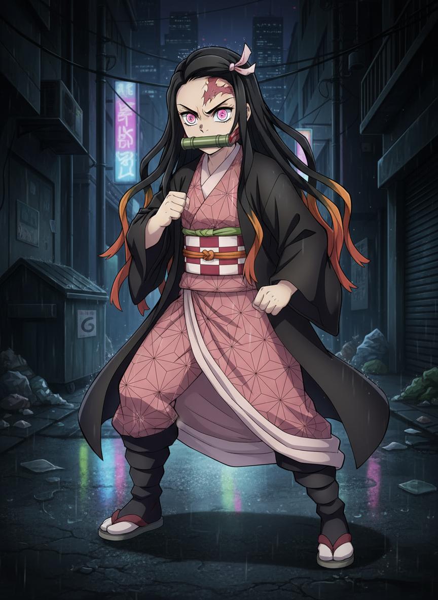 Nezuko Kamado: Demon's heart in a modern nightmare thumbnail