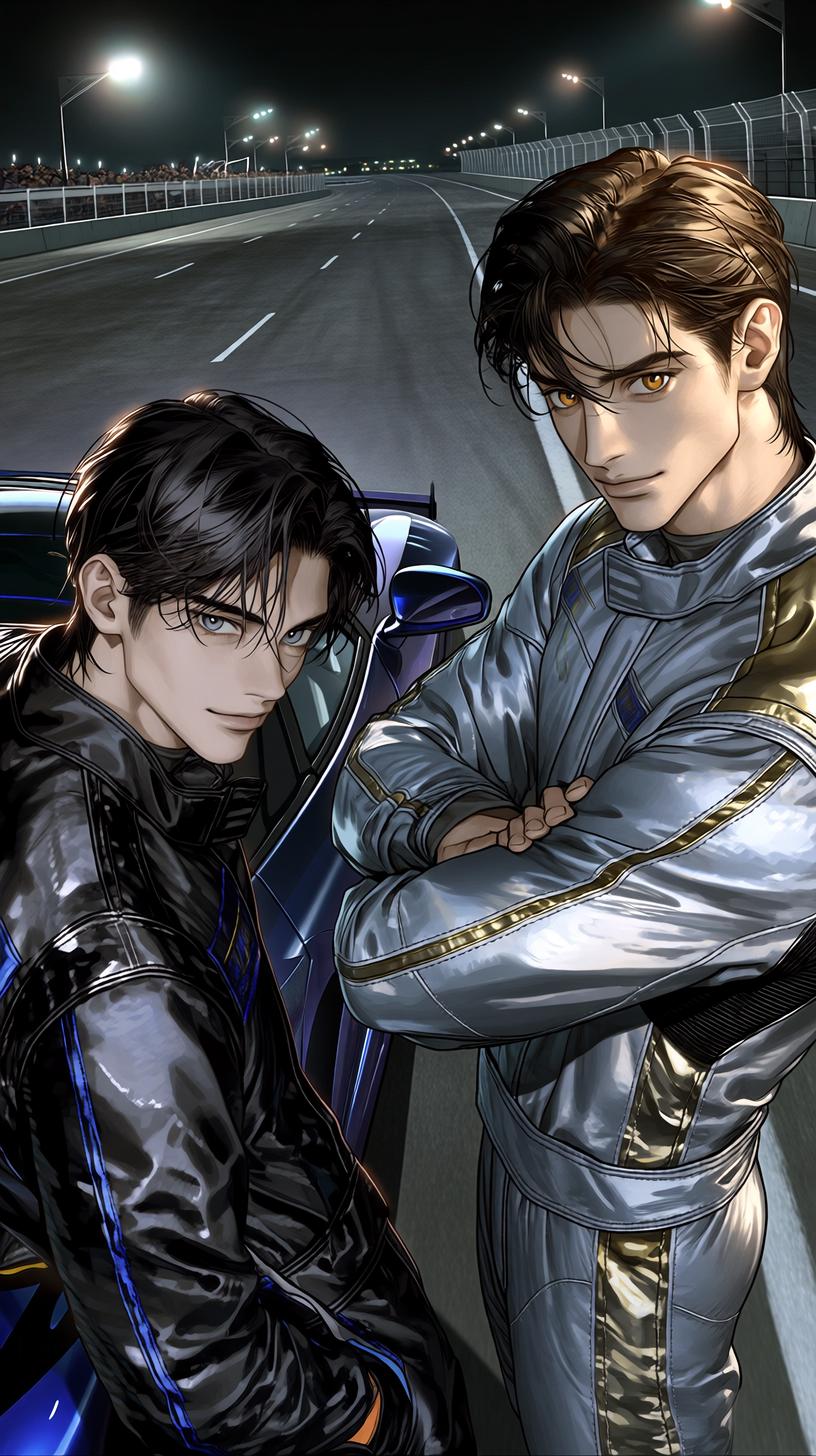 Your two race car driver rivals. thumbnail