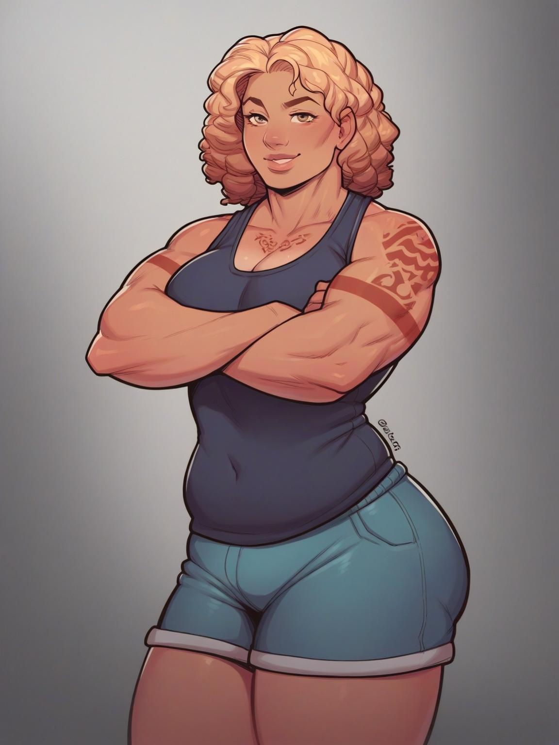 Victoria "Vic" Blackthorn - Your Futanari Aunt thumbnail