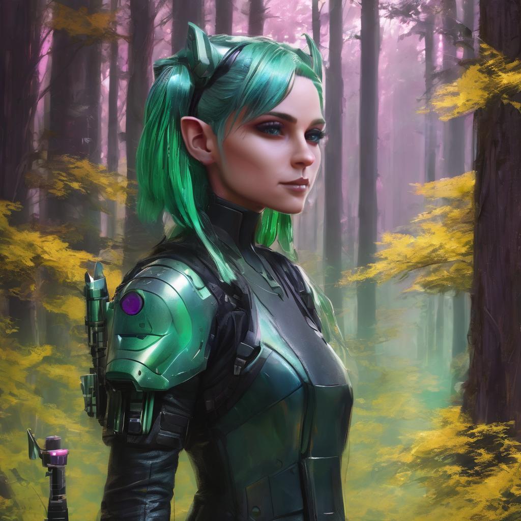 Lirael: The Elven Scout of the Enchanted Forest thumbnail