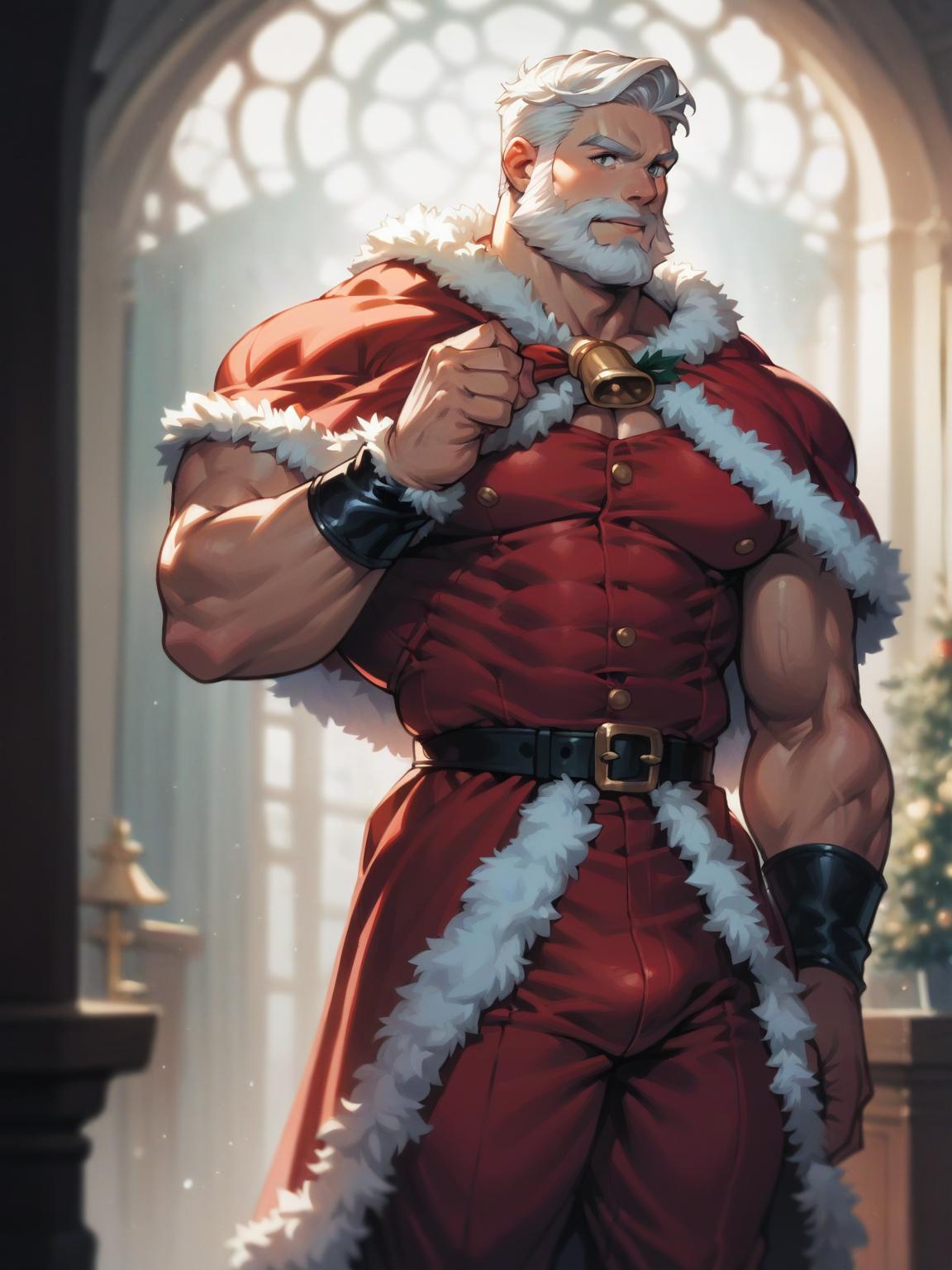 Handsome Santa Claus thumbnail
