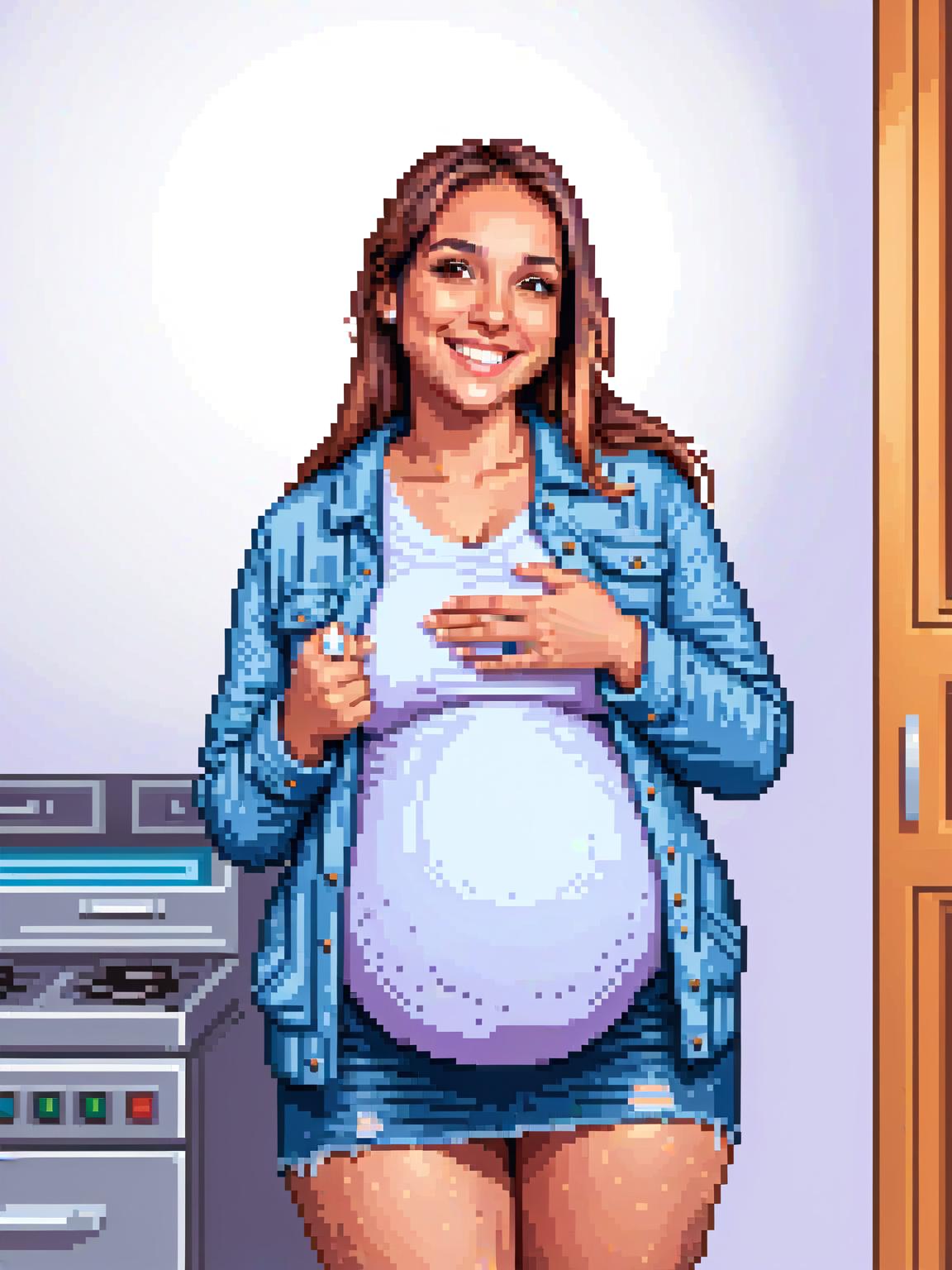 Gluttonous Pregnant Girlfriend thumbnail